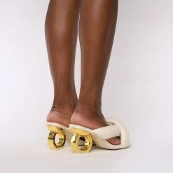 Kat Maconie Mid Heels Itzel Chain Heel Sandals