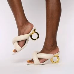 Kat Maconie Mid Heels Itzel Chain Heel Sandals