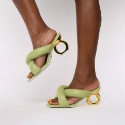 Kat Maconie Mid Heels Itzel Chain Heel Sandals