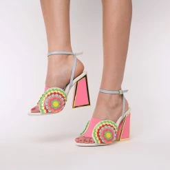 Kat Maconie High Heels Carmel Kicker Heel Sandal