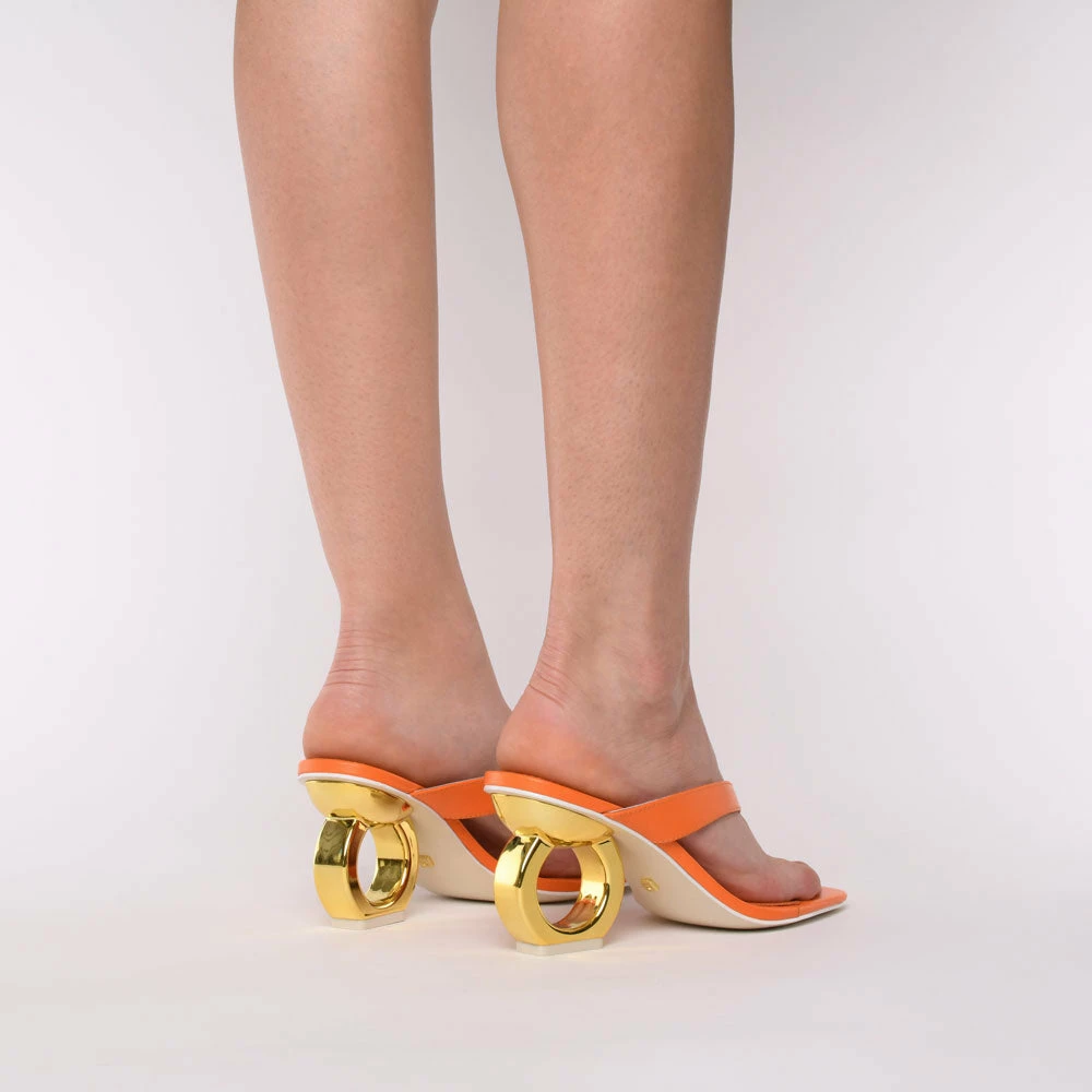 Kat Maconie Yana Chain Heel Sandals 9 Kat Maconie Yana Chain Heel Sandals