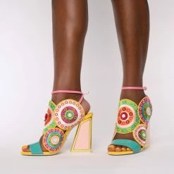 Kat Maconie Frida Kicker Heel Sandal Sandals