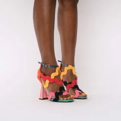 Kat Maconie High Heels Jihan Hourglass Heel Sandal