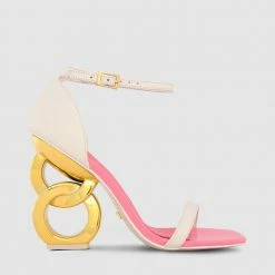 Kat Maconie High Heels Suzu Chain Heel Sandals