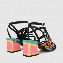 Kat Maconie Mid Heels Clemence Kicker Heel Sandal
