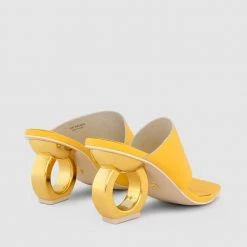 Kat Maconie Sigrid Chain Heel Sandals