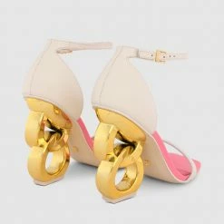 Kat Maconie High Heels Suzu Chain Heel Sandals