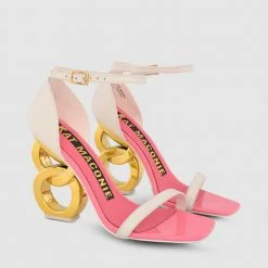 Kat Maconie High Heels Suzu Chain Heel Sandals