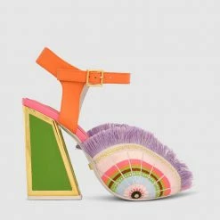 Deals Kat Maconie Store 44 Kat Maconie Ariel Kicker Heel Sandal