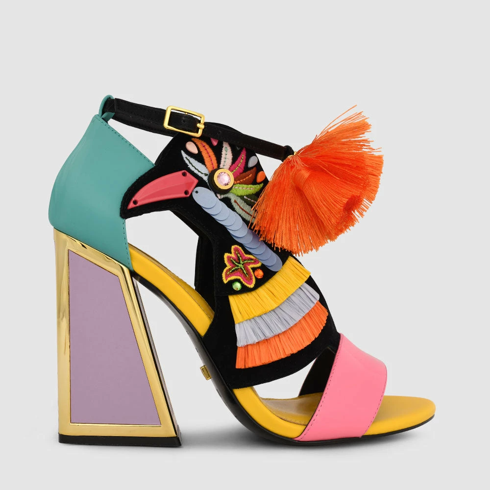 Kat Maconie High Heels Aya Kicker Heel Sandal
