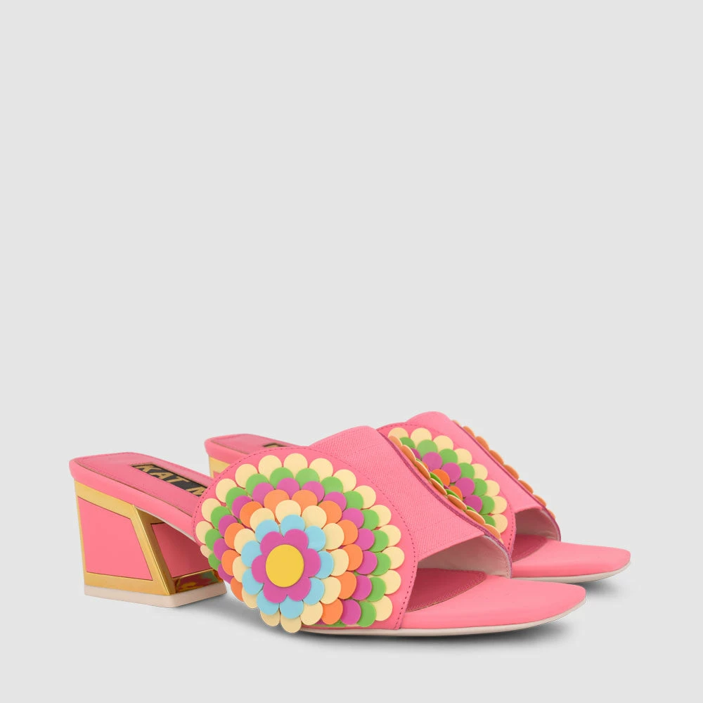 Kat Maconie Vira Kicker Heel Sandal