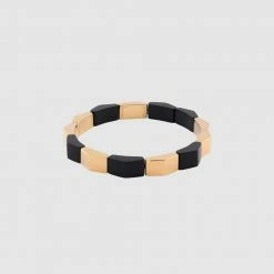 Kat Maconie Mega Prism Stud Elasticated Bead Bracelet