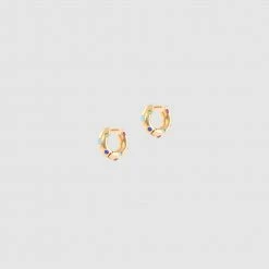 Kat Maconie Nova Huggie Hoop Earrings New Arrivals 8 Kat Maconie Nova Huggie Hoop Earrings New Arrivals