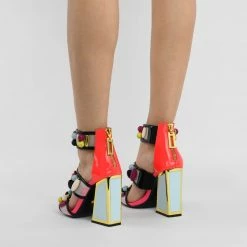 Kat Maconie Cardi Kicker Heels Sandals*