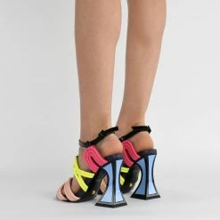 Kat Maconie Sissy* Flared Heel Sandals
