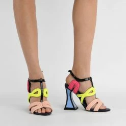 Kat Maconie Sissy* Flared Heel Sandals