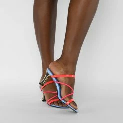 Kat Maconie Pari* Kitten Frame Heel Sandals