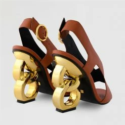 Kat Maconie High Heels Tosca Chain Heel Sandals